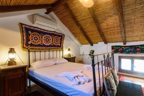 Experience restful nights in the embrace of a comfortable double bed