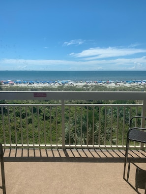 View from the balcony