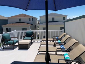 Bring your sunscreen & relax on a lounger w/ ocean view. Rooftop Deck, 3rd Floor