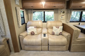 Love Seat Recliners with Cup Holders