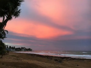 West view on Luquillo Beach 