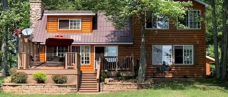 Lake Front of Cottage