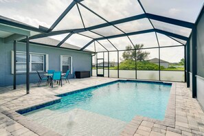 Private Exterior Space: Pool | Chaise Lounge Chairs | Dining Area