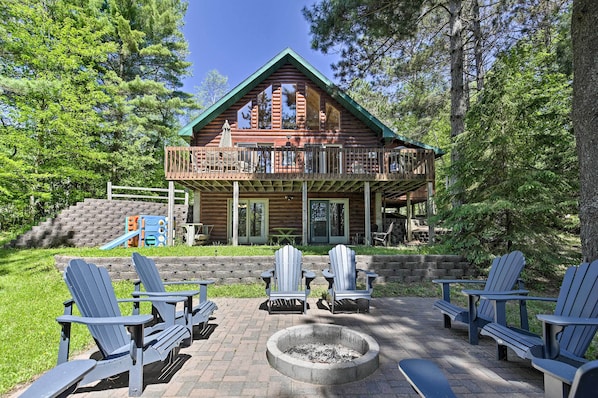 Adventure is out there when you book this 4-bedroom, 3-bathroom cabin.