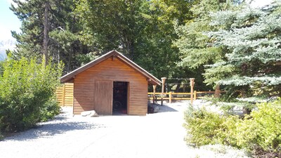 Beau trois pièces sur jardin et terrasse au coeur de Serre Chevalier