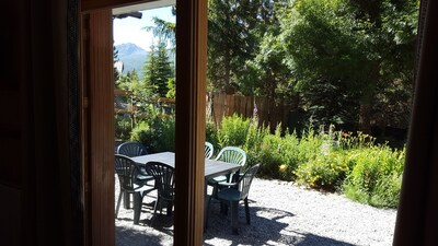 Beau trois pièces sur jardin et terrasse au coeur de Serre Chevalier