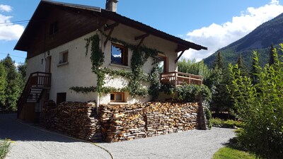 Beau trois pièces sur jardin et terrasse au coeur de Serre Chevalier