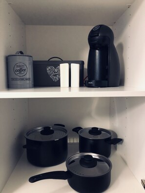 Kaffe och/eller kaffebryggare