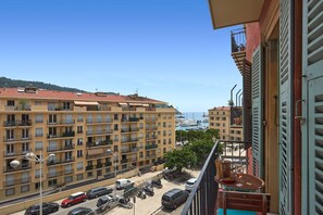 Sea view from balcony