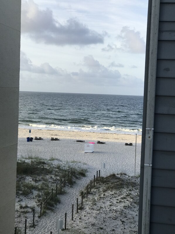 Vue sur la plage/l’océan