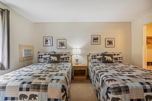 Double beds.