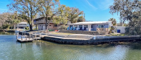 Corner spot on the water