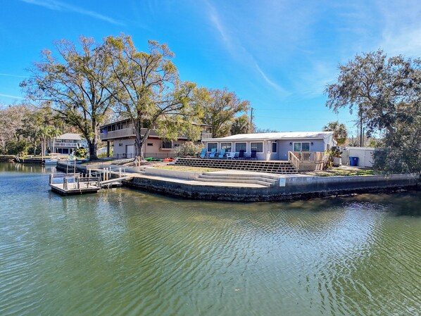 Corner spot on the water