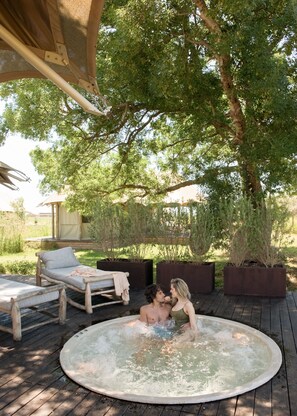 Privat bubbelpool