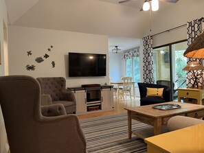 Living Room into Dining Area