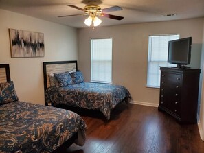 1st - Bedroom with two full size beds