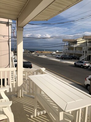 Ocean view from the deck