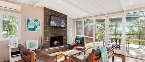 Light filled living room