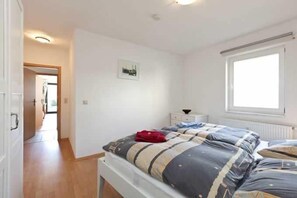 Schlafzimmer Ferienwohung EG im Hof