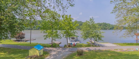 View of Claytor Lake. 