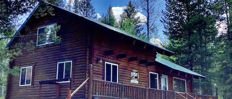 Mighty Moose Log Cabin