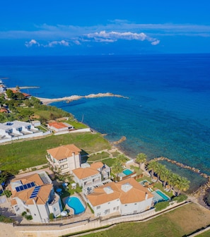 Bird's eye view from the Palatia Caeli Complex. 