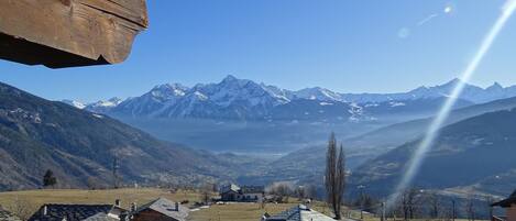 Vue depuis l’hébergement