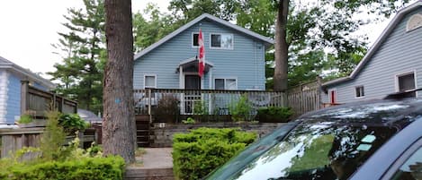 Front of cottage