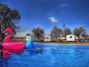 L'Eau, Ciel, Nuage, Bleu, Arbre, Piscine, Plan D'Eau, Bateaux Et Nautique - Materiel Et Fournitures, Loisir, Chute