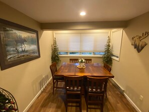 Another view of our dining room area... 