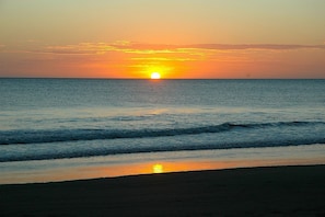 view from our beach