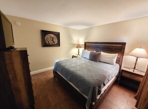 Spare Bedroom. King-sized Serta mattress. All brand new from Nebraska Furniture!