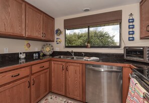 Bright and open kitchen