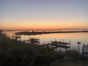 Sunset view from 3rd level deck