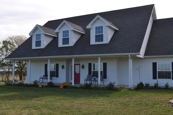 Welcome to our home, upstairs is the studio apartment.