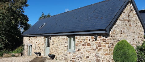 A former cowshed, now a cute cottage