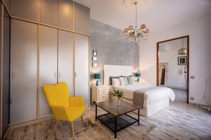 Master bedroom with ensuite and private balcony