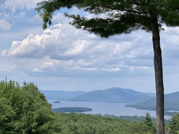 View from the deck