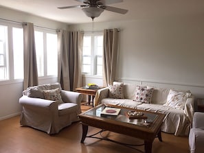 comfy light and bright living room