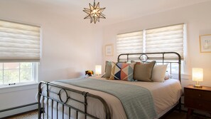 Bedroom with queen bed