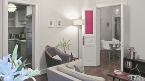 Panelled doors and wide doorways