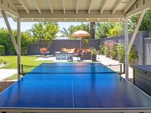 Ping Pong in the Shade