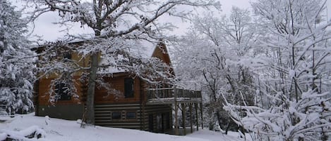 Rustic Hideaway in the winter