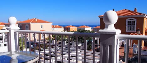 Sea view balcony from master bedroom