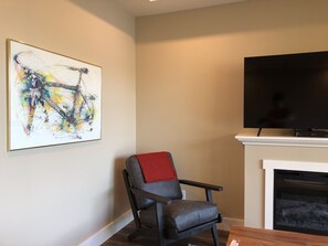 Relax in the bright living room