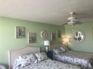 Nice cozy beds to fall asleep after a day at the beach and do some vaca dreaming