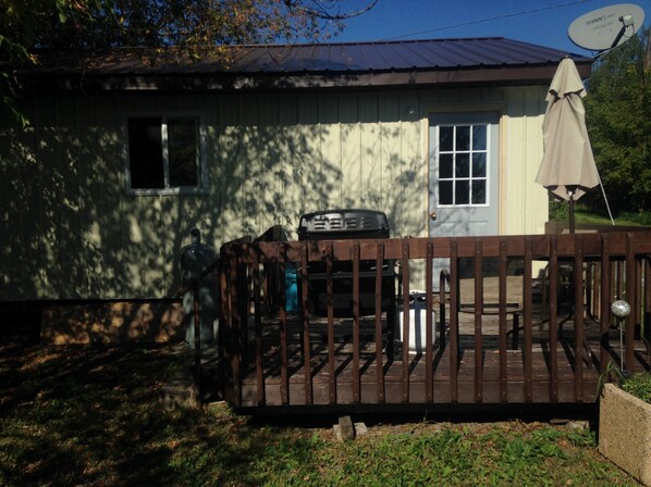 Front of cabin