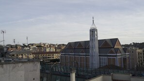 Blick von der Unterkunft