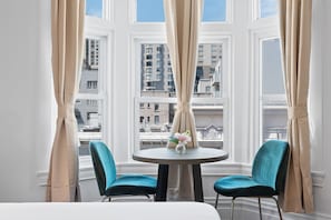 Take a seat and enjoy the view from your private Nob Hill hotel room