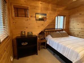 Queen bedroom upstairs loft